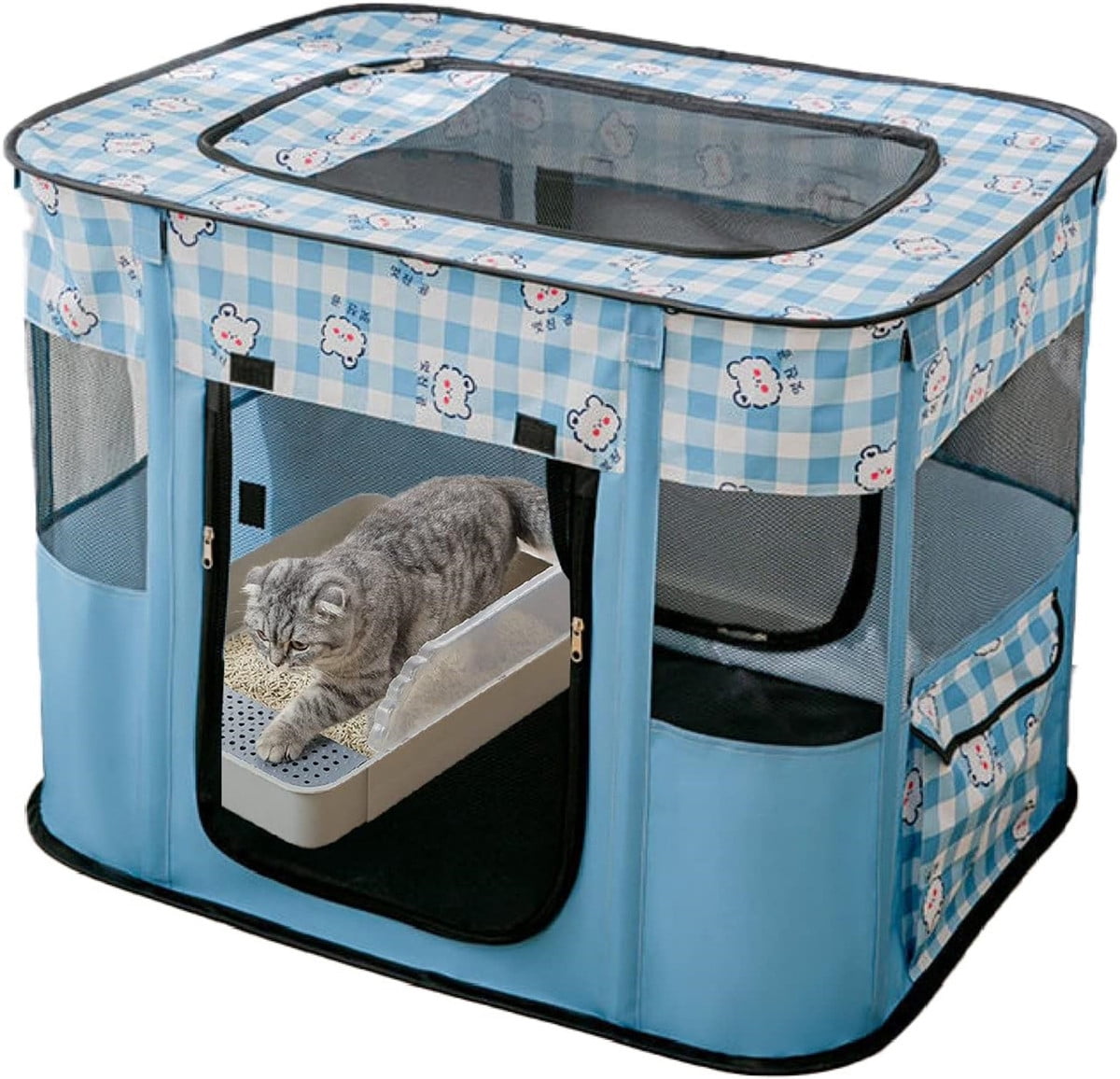 Folding Dog Crate, Indoor & Outdoor Pet Home, Multiple Sizes and Colors Available