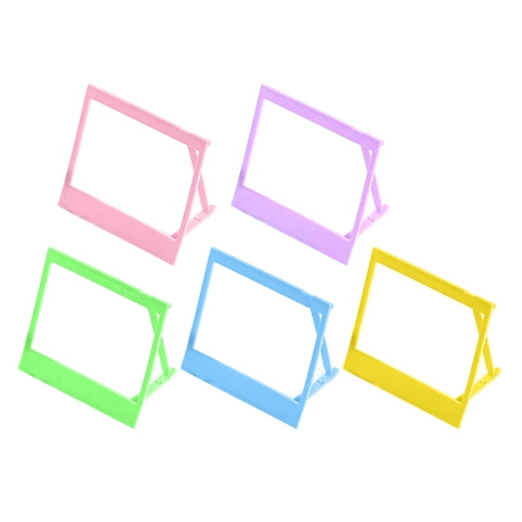 ROZYARD Colorful Wallet Size Photo Frames for Wide Pictures DIY Crafting and Family Activity Photo with Kids Photo Display