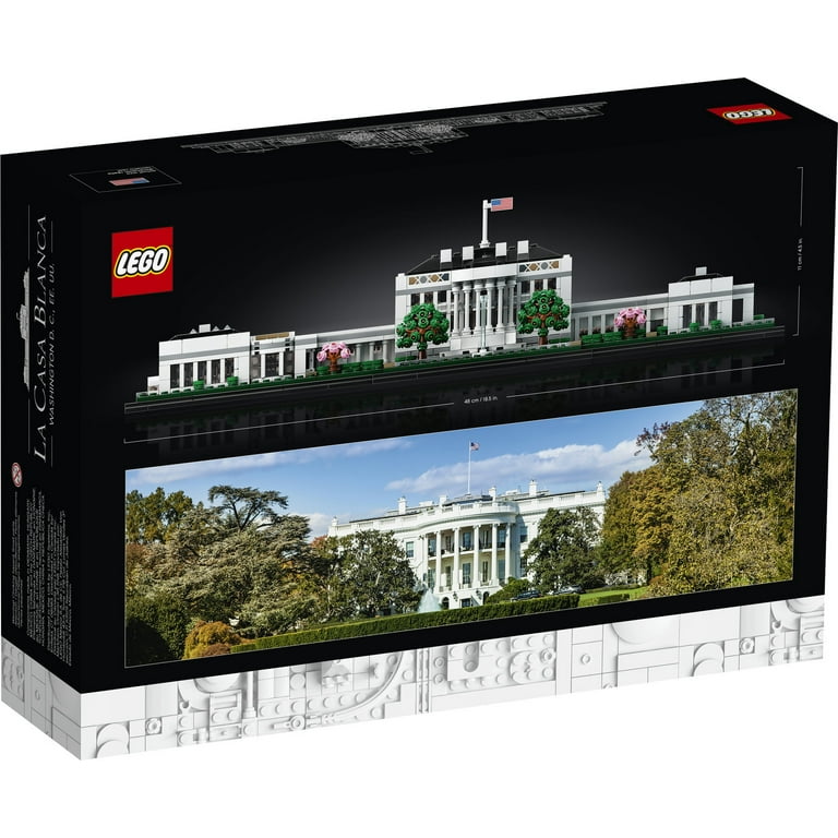 LEGO Architecture White House 21054 Landmark Collection Garden Set Home Decor Gift Walmart