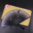thumbnail image 4 of TIELUTT Handheld Folding Fan Set Chinese Ancient Style Decorative Paper Fans Hand Held Fans in Bulk Arch Decorations for Birthday Dad Party Decorations Engaged Decorations Party Birthday Decorations, 4 of 5