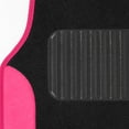 thumbnail image 2 of BDK Hot Pink Carpet - Two-Tone Faux Leather Automotive Floor Mats, Included Anti-Slip Features and Built-in Heel Pad, Stylish Floor Mats for Cars Truck Van SUV, 2 of 8