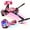 Camouflage Pink, variant on SISIGAD Hoverboard Go Kart with Bluetooth and Lights, 6.5" Hover Board with Seat, 300W Powerful Motor, 6-10mph Max Speed Electric Scooter