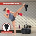 Goplus Freestanding MMA Punching Bag with Boxing Gloves, Stand