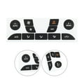 thumbnail image 3 of Coconut Ok 1Pcs Car Center Console A/C Climate Control Button Repair Decals Stickers Button Repair Sticker for ford Focus 1999-2005, 3 of 10