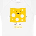 thumbnail image 4 of Inktastic Cute Kawaii Cheese Boys or Girls Baby Bodysuit, 4 of 5
