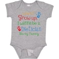 thumbnail image 3 of Inktastic Dietician Like Mommy Boys or Girls Baby Bodysuit, 3 of 5