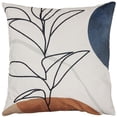 thumbnail image 1 of hometrends Boutique Minimal Print Decorative Pillow, 1 of 2