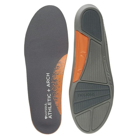 

Sof Sole Women s Athletic High Arch Performance Full-Length Insole Black Women s 5-7.5