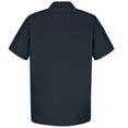 thumbnail image 3 of Red Kap Men's Short Sleeve Wrinkle-Resistant Cotton Work Shirt, 3 of 4