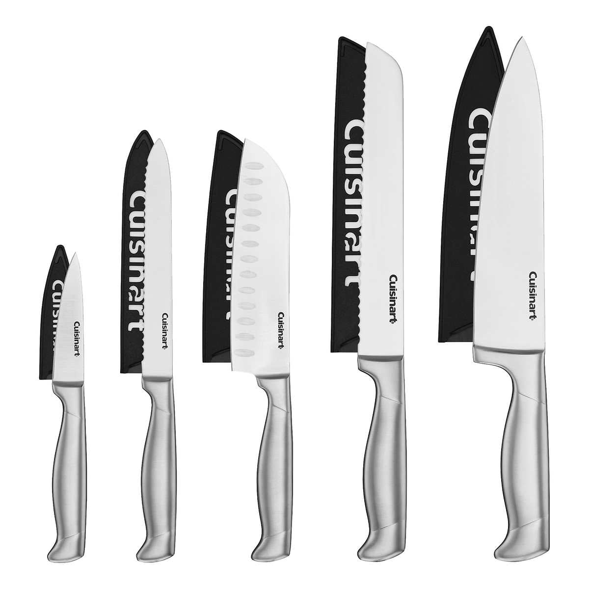 Cuisinart Elite Set Of 5 Different Chef's Knives #17550F 0617 See All Photos