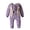 02_Purple, variant on QUOTAY Animal Bunny Baby Easter Baby Romper Long Ear Rabbit Hoodie Jumpsuit with Zipper 02_Beige,3-6 Months