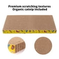 Petlivat 3 PCS Cardboard Cat Scratcher Pad, Reversible, Scratcher