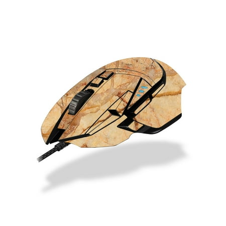 - MightySkins Skin for Logitech G600 MMO Gaming Mouse - Amber Marble | Protective, Durable, and Unique Vinyl Decal wrap cover | Easy To Apply, Remove, and Change Styles | Made in the USA