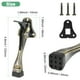 thumbnail image 3 of Uxcell 1-Pack Topes de Puerta, Tope de Puerta de Caída de Aleación de Aluminio de 4 Pulgadas con Altura Ajustable [Tono Bronce], 3 of 7