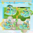 thumbnail image 6 of Veeboto Inflatable Water Slide for 3-12 Years, Bounce House with Climbing Wall, Ball Pool, Water Guns, Basketball Hoop, Hoop Game, Indoor/Outdoor Kids Bouncy Castle with Blower, 6 of 8