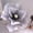 grey, variant on New Photo Props 30cm Window Display Linen Large Artificial Flower Artificial Flower Giant Simulation Poppy Flower Background Wall LIGHT BLUE