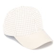 thumbnail image 2 of ATOYSOY Baseball Hats For Women Plaid Woven Fabric Double Panel Structure Womens Hats Sun Hats For Women Summer Hats For Women Beach Travel Womens Summer Caps, 2 of 5