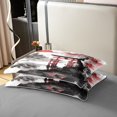 thumbnail image 4 of Erosebridal Japanese-Style 100% Cotton Comforter Cover Queen, Red Maple Tree 100% Cotton Comforter Cover Queen, Watercolor Ink Decor, Reversible 3pcs（No Comforter）, 4 of 6