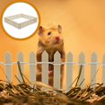 thumbnail image 2 of Miangastore Wooden Fence Reptile Cage Landscape Mini Fence Miniature Decoration Accessory, 2 of 8