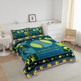 thumbnail image 2 of Erosebridal Softball Comforter Set Twin Women,Sports Theme Bedding Sets Softball Decor Bedroom,Ball Games Bedding Comforter Sets Patchwork Plaid Quilt Bed Set 2Pcs, 2 of 5