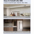 thumbnail image 5 of 60cm Rechargeable LED Under Cabinet Light with Sensor, USB 5V DC Powered, Magnetic Adhesive Strip, Wireless LED Strip for Kitchen Cabinet, 5 of 5