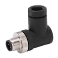 thumbnail image 1 of Connecteur de Terrain Installable, Connecteur de Terrain Mâle Installable pour NMEA 2000 Connecteur de Terrain Mâle Installable 5 Broches Filetage M12 IP67 Étanche pour Réseaux, 1 of 8