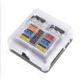 thumbnail image 1 of Speravity Soporte de caja de fusibles de 6 vías, componentes modificados, circuitos indicadores LED, bloque de distribución de energía, accesorio de Vehículos, repuestos y accesorios Mis Speravity VI016960-00, 1 of 6