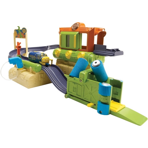 chuggington train set plastic