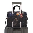thumbnail image 2 of FORMRS 16" Laptop Bag Carrying Sleeve Case with Handle Travel Shoulder Briefcase, Black Watercolor Space, 2 of 8
