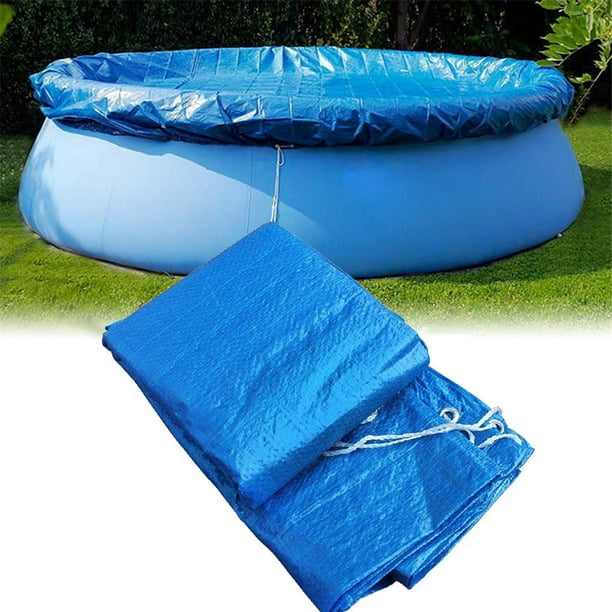 Blue Wave Round 12-mil Solar Blanket for Above Ground Pools - Clear 