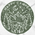 thumbnail image 2 of Vintage Outdoor Night Happy Camper Toddler Boy Girl T Shirt Infant Toddler Brisco Brands 6M, 2 of 5