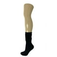 thumbnail image 3 of 2 Pairs Cotton Slouch Knee High Socks Shoe Size 5-10 (Black), 3 of 3