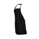 thumbnail image 4 of unbranded Delantal Impermeable Negro Estilo Halter Para Uso En Cocina Y Taller Con Bolsillos, 4 of 5