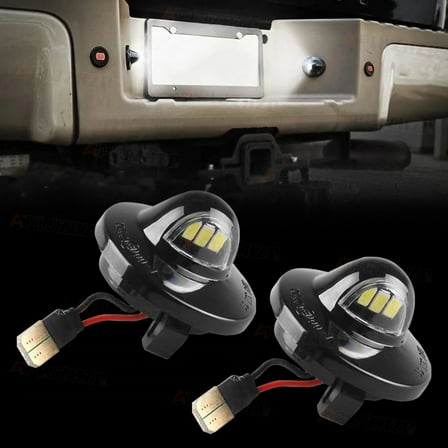 SMD LED License Plate Lights Tag Lamps Fit 1983-2011 Ford Ranger Bronco Explorer