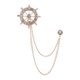thumbnail image 4 of Pin de solapa, broche de cadena con borlas, insignia, cadenas de eslabones, broches, joyería, traje, decoración para abrigo, camisas de hombre,, 4 of 8