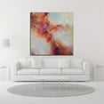 thumbnail image 2 of 24" x 24" Spark of Dreams by Karen Hale - Wall Art Print on Canvas Fabric Pink, 2 of 3