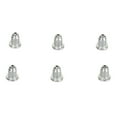thumbnail image 2 of Secure Locking Earring Backs 925 Silver 3 Pairs Replacement, Suitable For Women Girls, Non Allergenic Non Irritating, For Sensitive Ears, 2 of 7