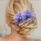 thumbnail image 2 of Ganga Única 2 Pcs Clip de Pico de Pato Phalaenopsis Clips de Pelo de Perlas Falsas para Mujeres Blanco Ombre Púrpura, 2 of 5
