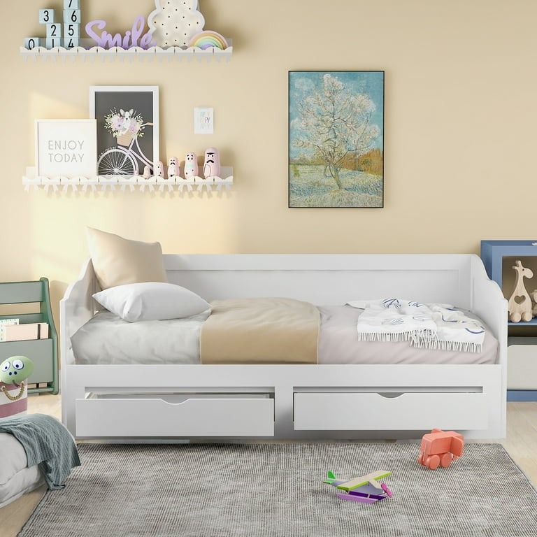 Daybed with storage and trundle discount