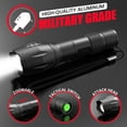 thumbnail image 3 of 2 Pcs LED Flashlight, 1500 Lumens Flashlights High Lumens with 5 Modes, Waterproof Zoomable Flash Light for Outdoor Use, Gifts for Birthday for Men Women Adults Discount/Deal, 3 of 7
