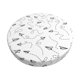 thumbnail image 1 of Balery Airplane Fundas de asiento para taburete de bar redondo de tela de terciopelo ajustables que protegen de arañazos y manchas para sillas de 14 a 17 pulgadas.-12 inch, 1 of 7