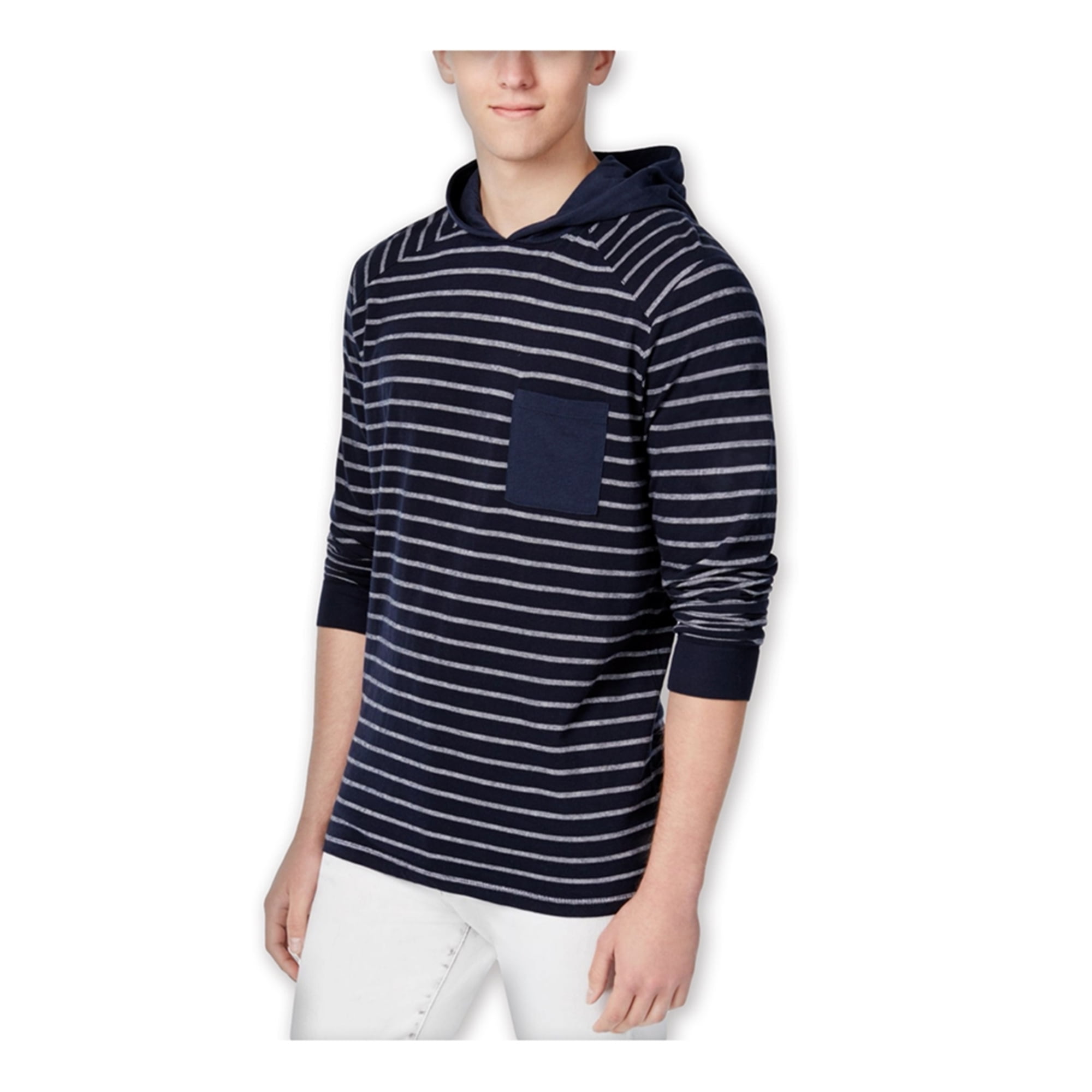 striped mens hoodie