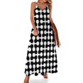thumbnail image 1 of Patrón 625 de Atomic Jacks, vestido sin mangas de estilo moderno de mediados de siglo, vestidos para fiesta de bodas, 1 of 7