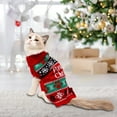 thumbnail image 5 of YIKA Pet Dog Dog Clothes Winter Clothing Puppy Clothing Christmas Knitted Sweater Christmas Decorations Green, 5 of 6
