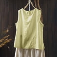 thumbnail image 6 of Endives Womens Tank Tops Sleeveless Shirts Ethnic Style Tee Sleeveless O Neck T Shirt Blouse Outerwear Tank Top, 6 of 6