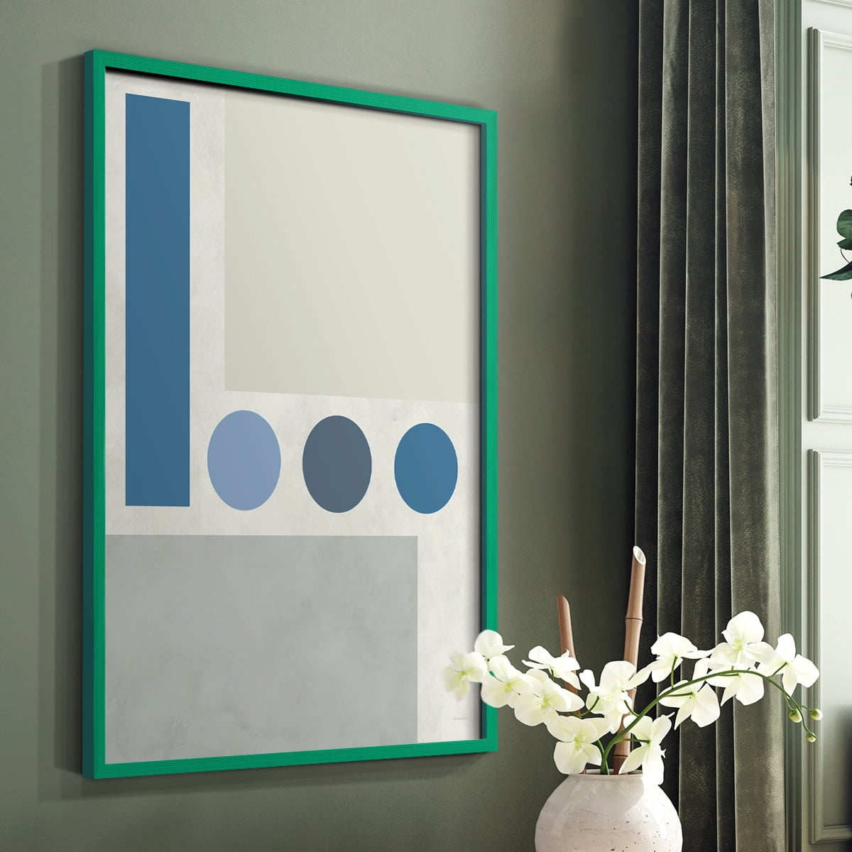Stars Align II in Paper Solid Wood 8 x 10 Framed Print