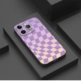 thumbnail image 3 of Destaca entre la multitud con una llamativa funda plateada mate con diseño gráfico para iPhone, 3 of 4