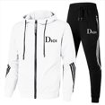 thumbnail image 4 of Conjunto de ropa deportiva sencilla para hombre, chaqueta con cremallera, Sudadera con capucha para correr, chándal para hombre, traje deportivo de otoño e invierno, alta calidad, nueva moda, 4 of 4