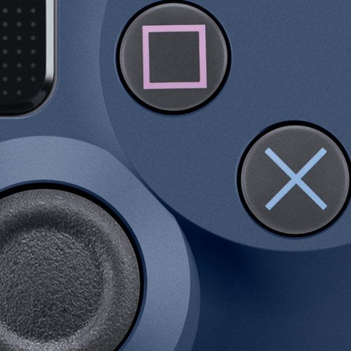 PS4 PlayStation 4 Dualshock 4 Wireless Controller Midnight Blue - JB Hi-Fi