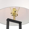 thumbnail image 4 of 360 Lighting Pellana 24 3/4" High Black and Brass USB Table Lamp, 4 of 9